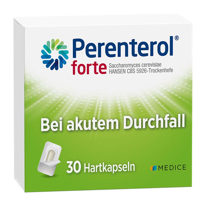 Perenterol forte bei akutem Durchfall 30 St Hartkapseln