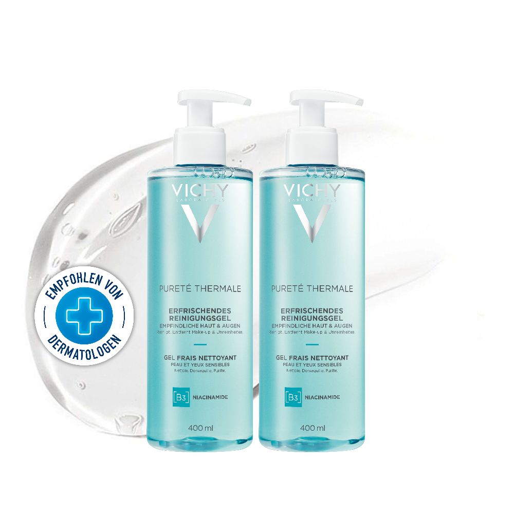 VICHY PURETÉ THERMALE GEL - Doppelpack  2X200 ml Gel