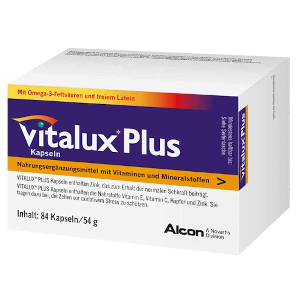 vitalux Plus 84 St Kapseln