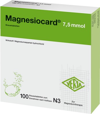MAGNESIOCARD 7,5 mmol 100 St Brausetabletten