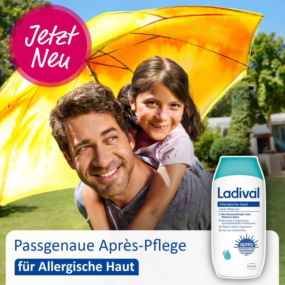 Ladival Allergische Haut Apres Pflege Gel  200 ml Gel