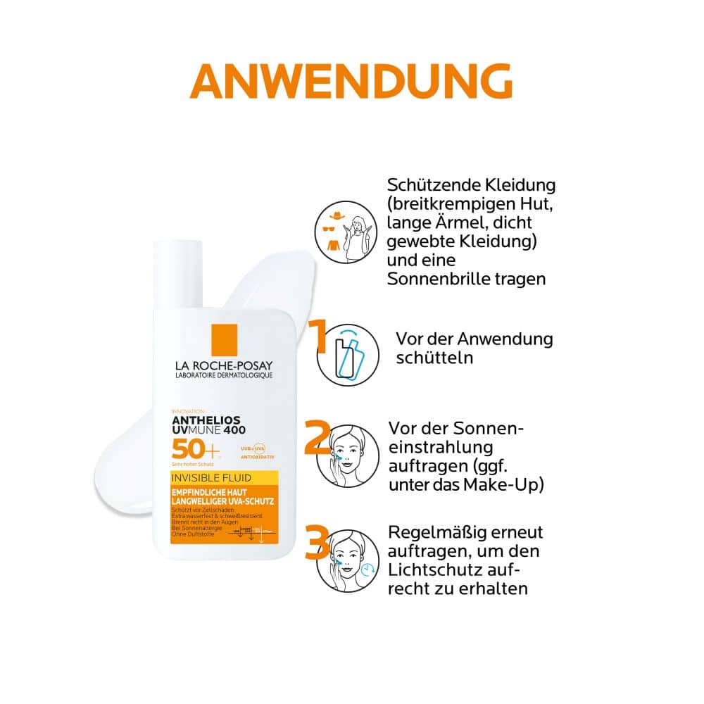 LA ROCHE-POSAY ANTHELIOS UVMUNE 400 50+ 50 ml Flüssigkeit