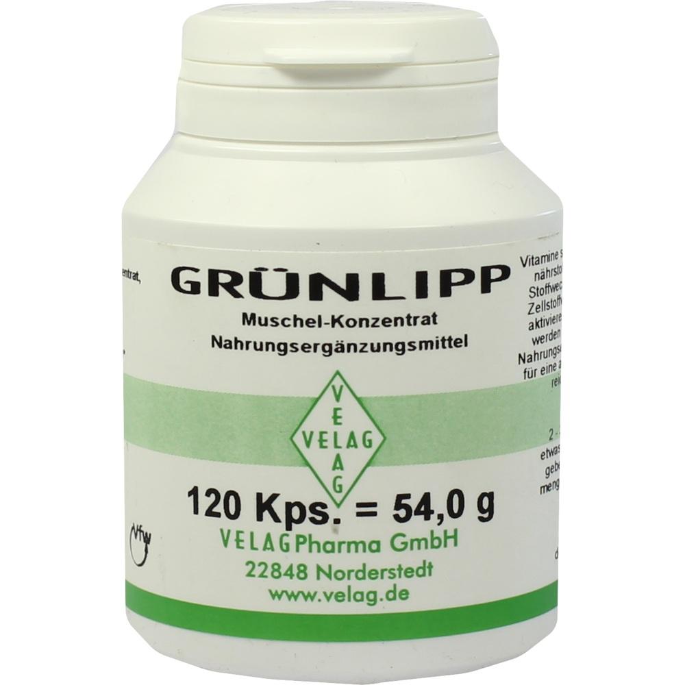 GRÜNLIPPMUSCHEL KONZENTRAT Kapseln 120 St Kapseln