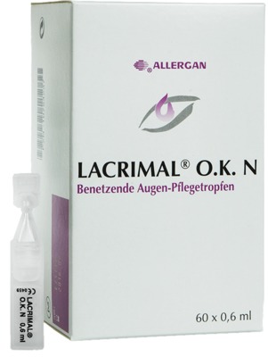 ALLERGAN LACRIMAL O.K. N Augentropfen 60X0.6 ml Augentropfen