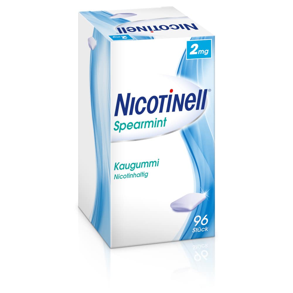 NICOTINELL 2mg Spearmint 96 St Kaugummi