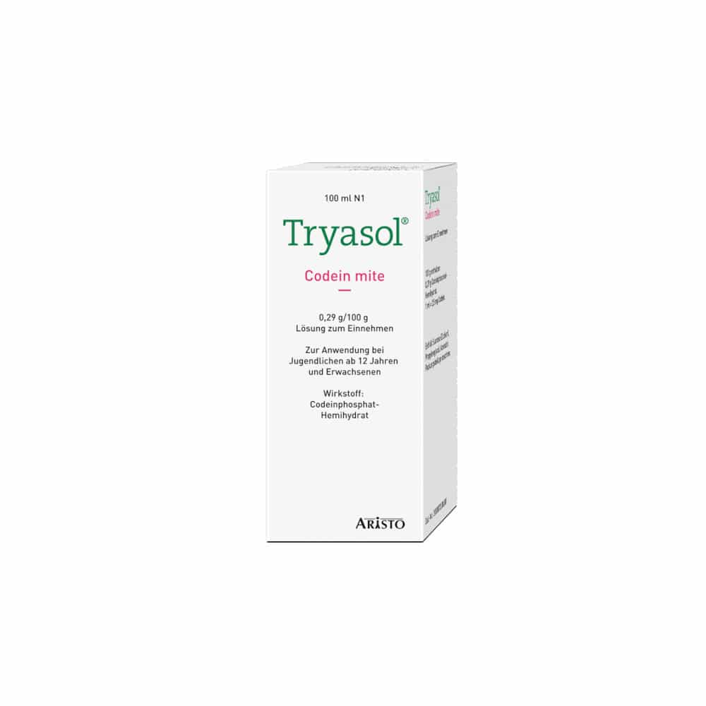 Tryasol Codein mite 100 ml Lösung zum Einnehmen