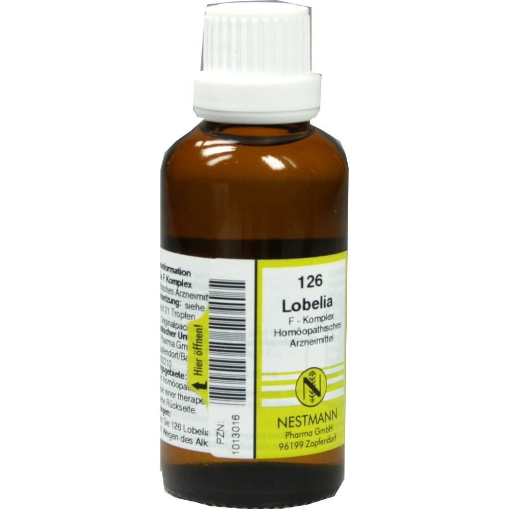 Lobelia F Komplex Nr.126 Dilution 50 ml Dilution