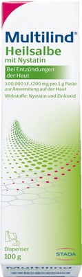 Multilind Heilsalbe mit Nystatin 100 g Paste
