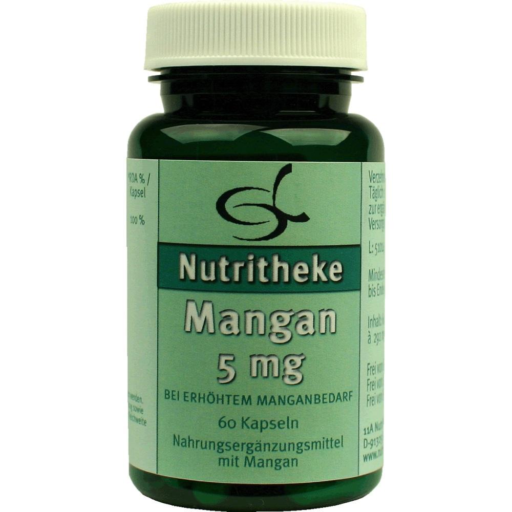 Mangan 5 mg Kapseln 60 St Kapseln