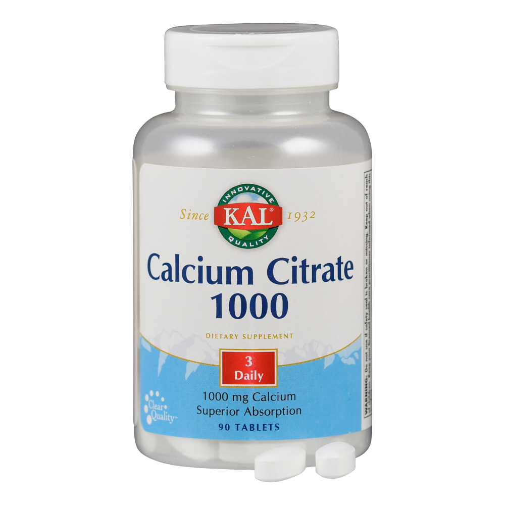 KAL Calcium Citrate 1000 90 St Tabletten
