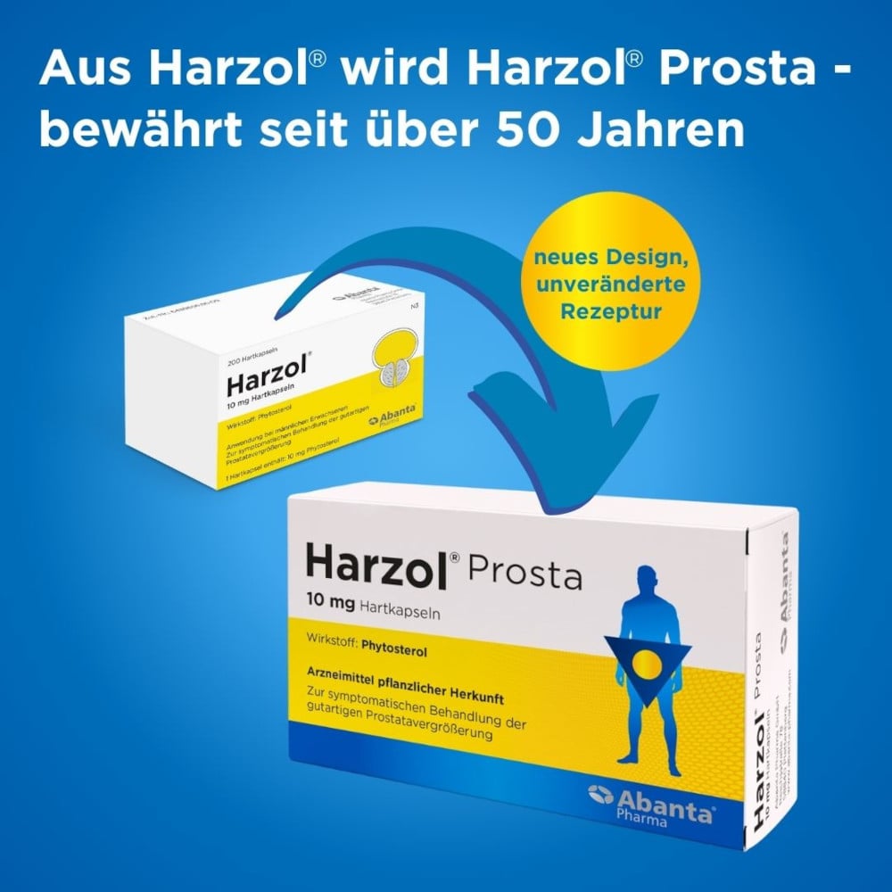 Harzol Prosta 10 mg 200 St Hartkapseln