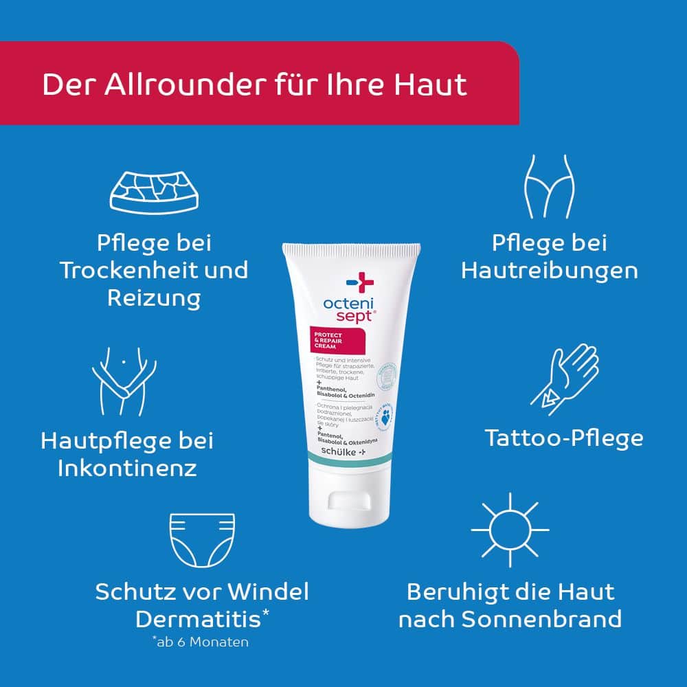 octenisept PROTECT & REPAIR CREAM 50 ml Creme