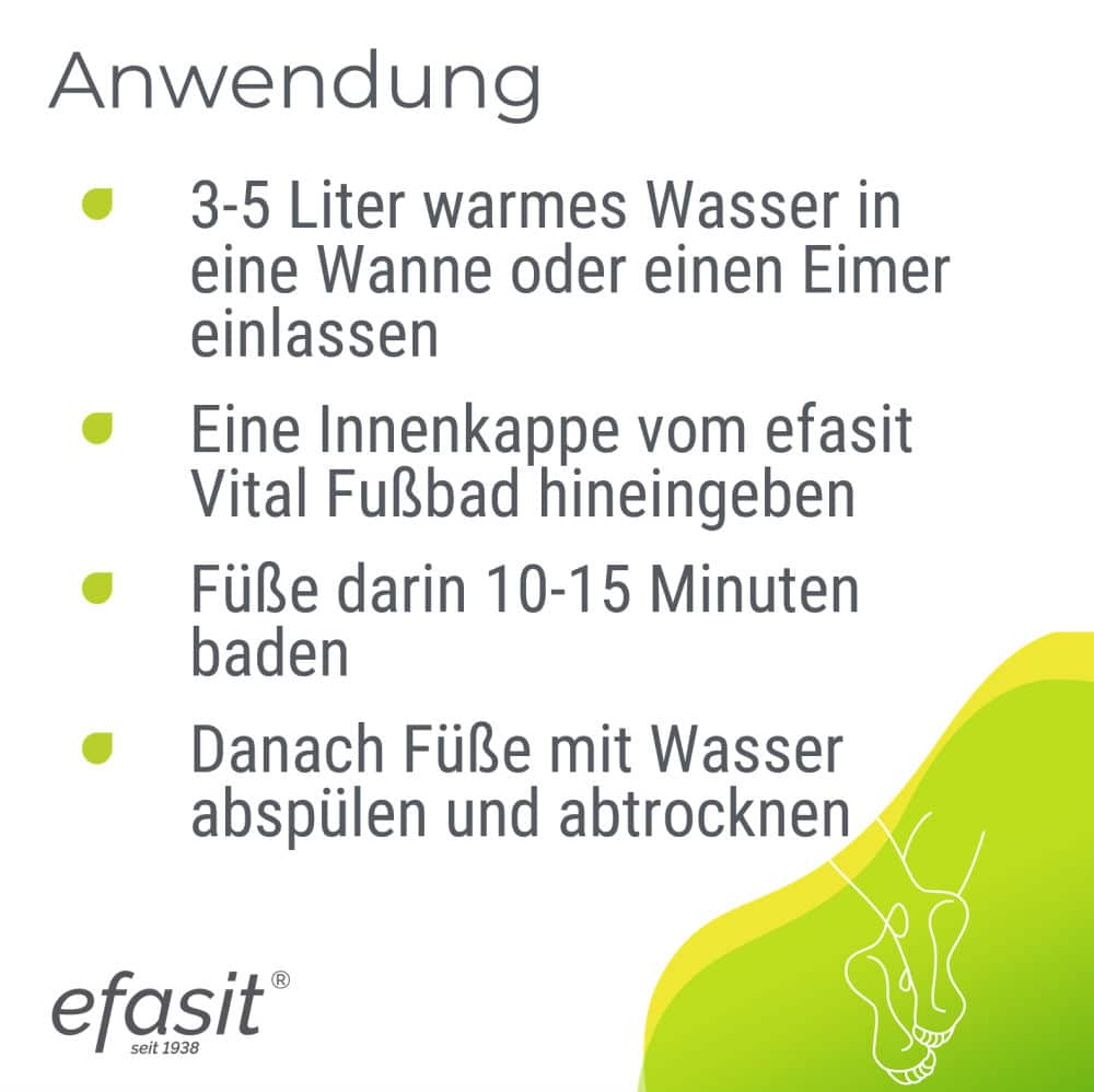 efasit VITAL FUSSBAD 400 g Bad