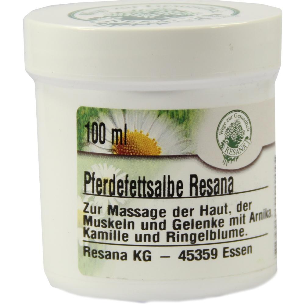 PFERDEFETTSALBE Resana 100 ml Salbe