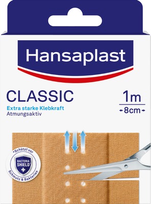 Hansaplast CLASSIC 1x8 1 St Pflaster