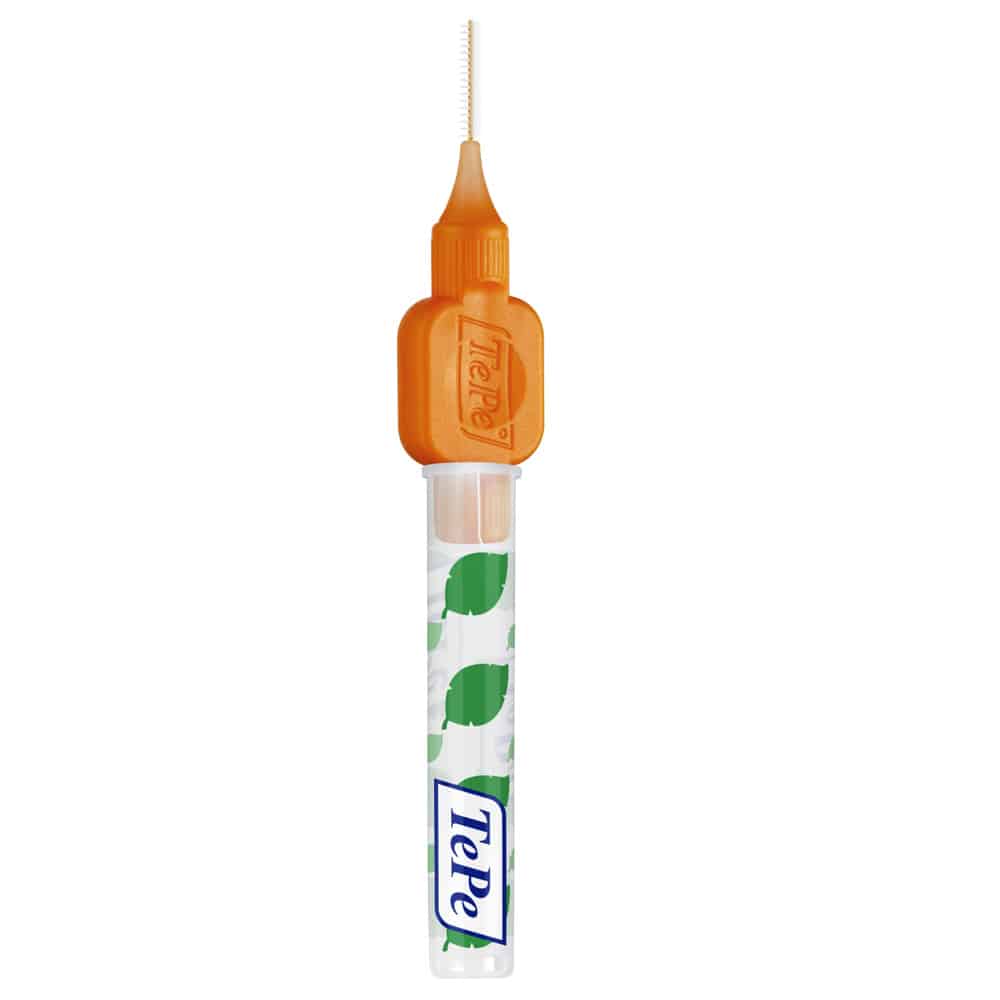TEPE Interdentalbürste 0,45mm orange 6 St Zahnbürste
