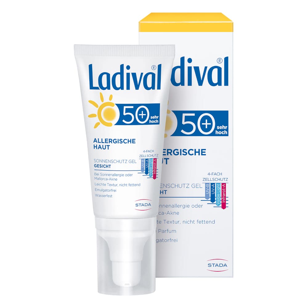 Ladival ALLERGISCHE HAUT LSF 50+ 50 ml Gel