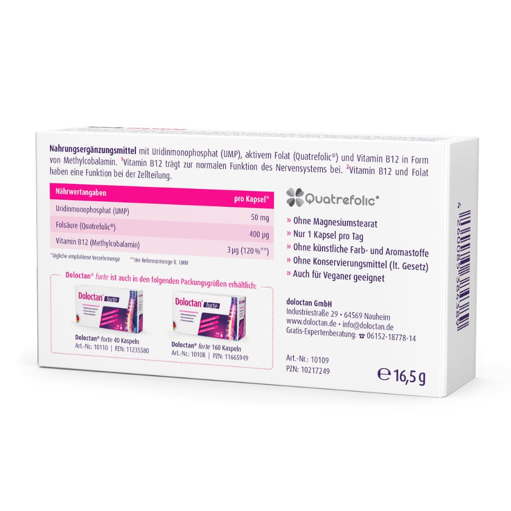 Doloctan forte  80 St Kapseln
