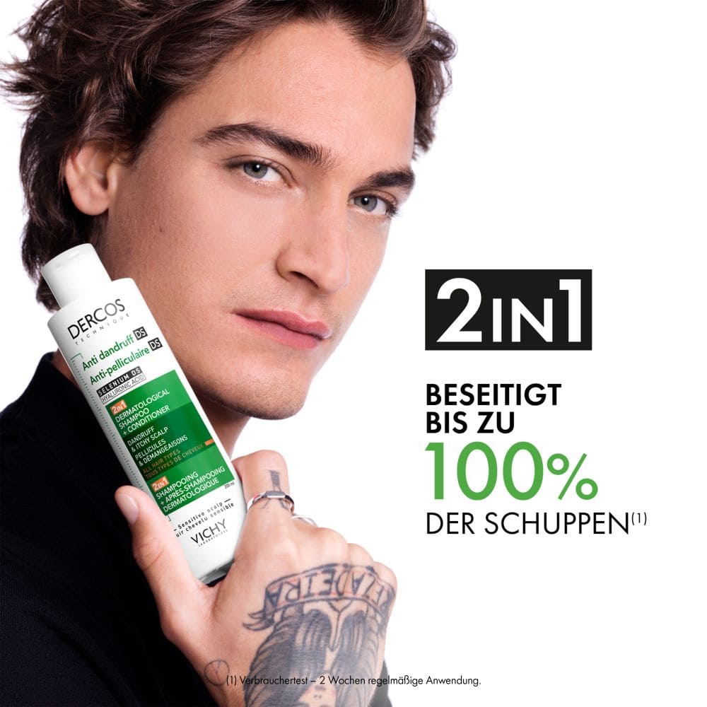 VICHY DERCOS Anti Schuppen 2in1 Shampoo + Conditioner 390 ml Shampoo
