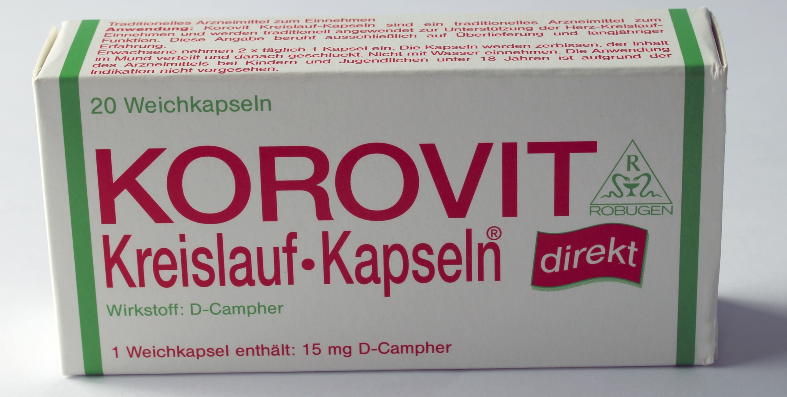 KOROVIT Kreislauf-Kapseln 20 St Kapseln