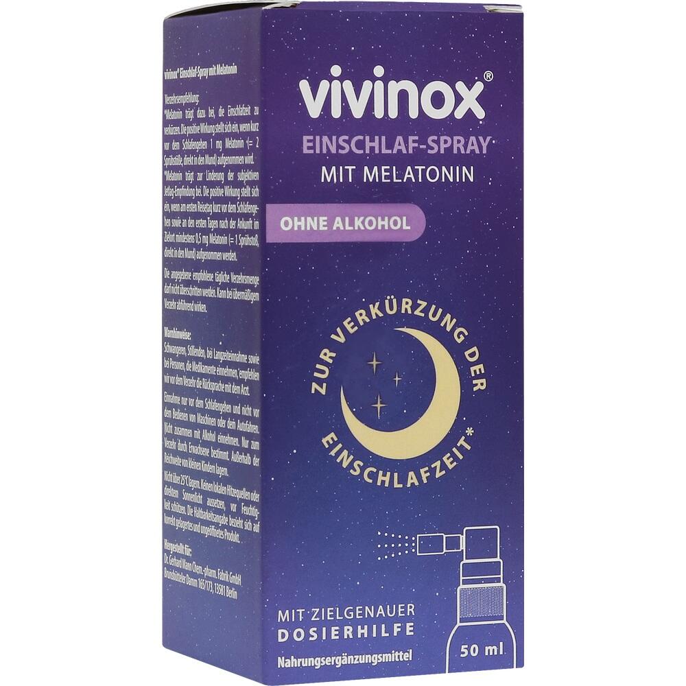 Vivinox Einschlaf-Spray mit Melatonin 50 ml Spray
