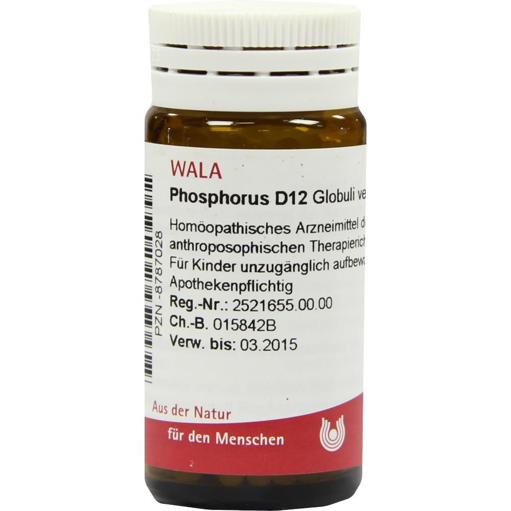 Phosphorus D12 Globuli 20 g Globuli