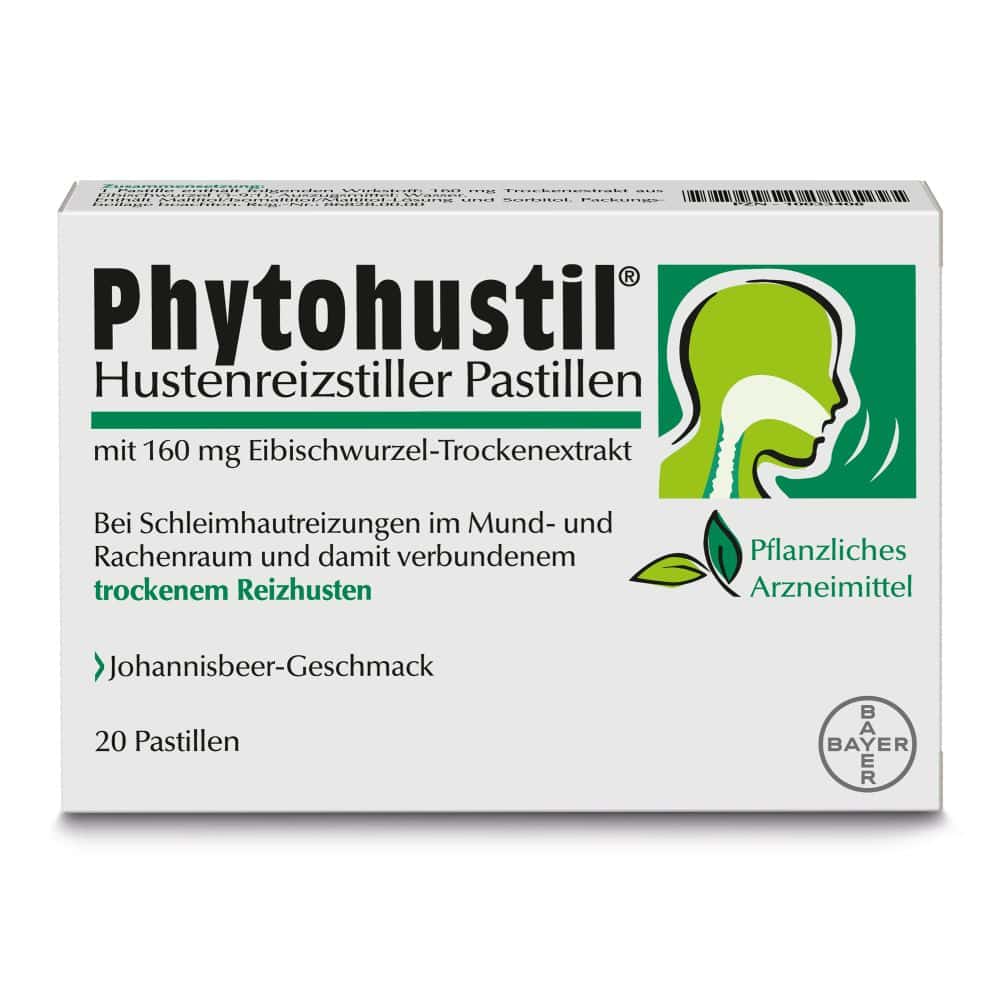 Phytohustil Hustenreizstiller Pastillen 20 St Pastillen