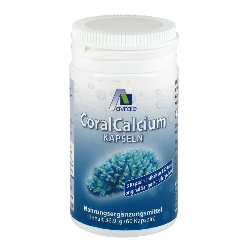Avitale CORAL CALCIUM Kapseln 500 mg 60 St Kapseln