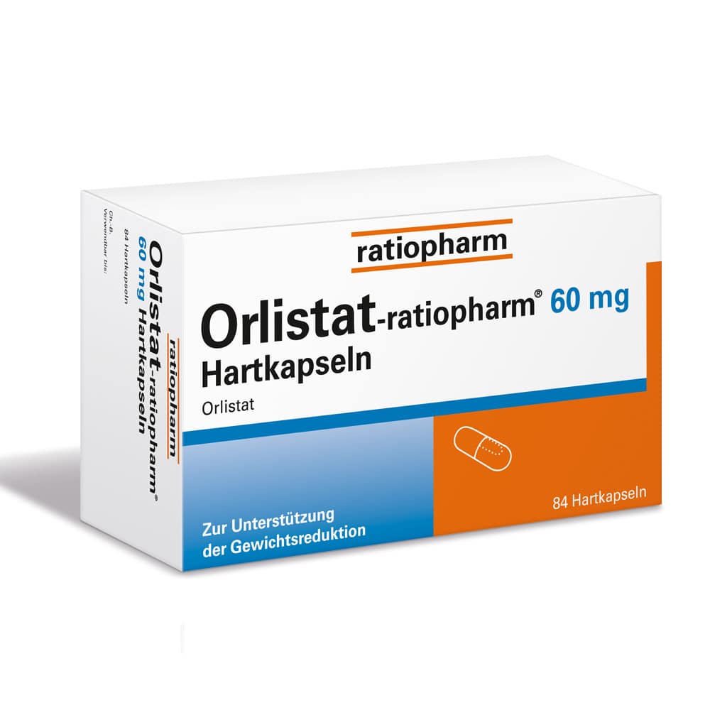 Orlistat-ratiopharm 84 St Kapseln