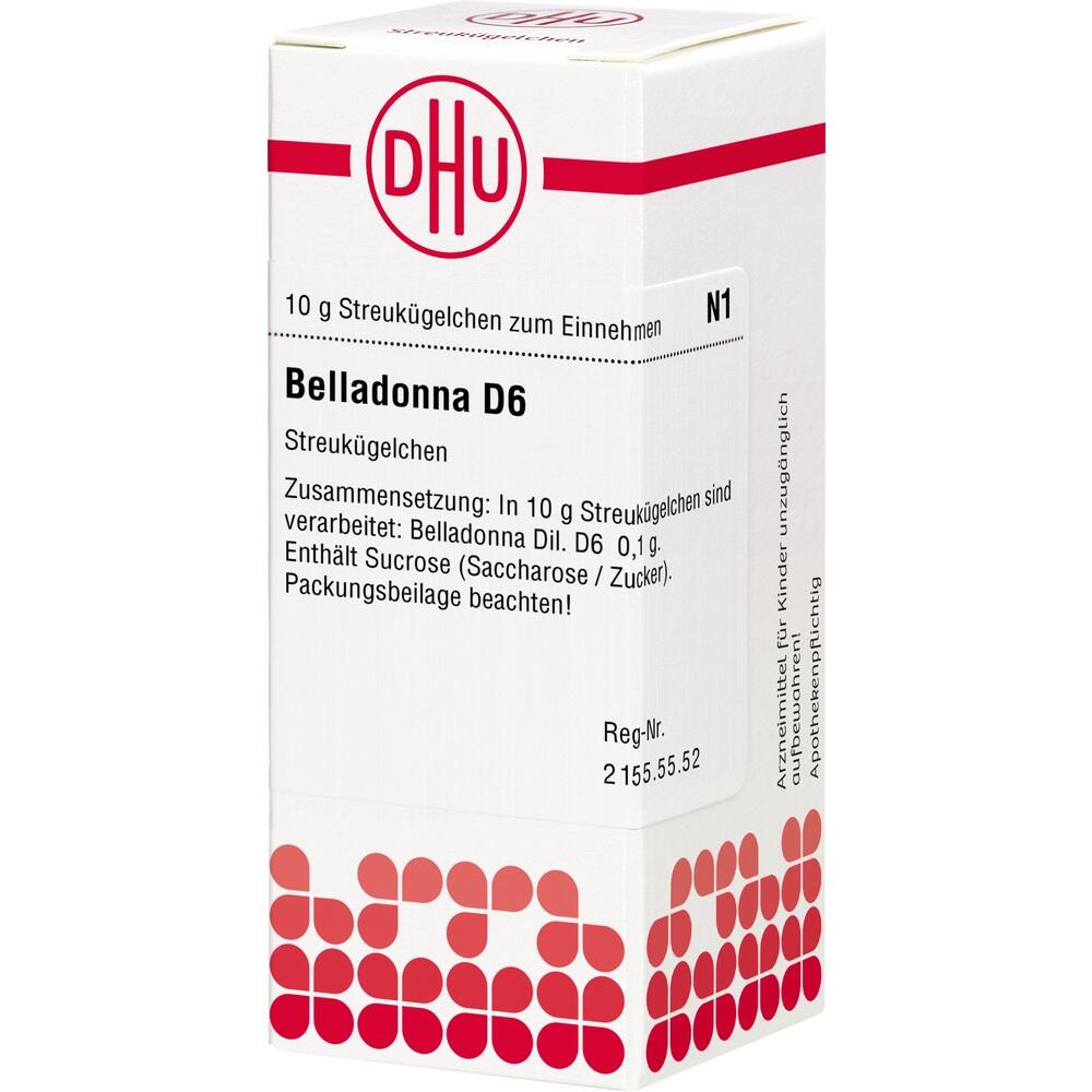 BELLADONNA D 6 Globuli 10 g Globuli