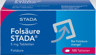 Folsäure STADA 5 mg 100 St Tabletten