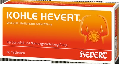 KOHLE HEVERT 20 St Tabletten
