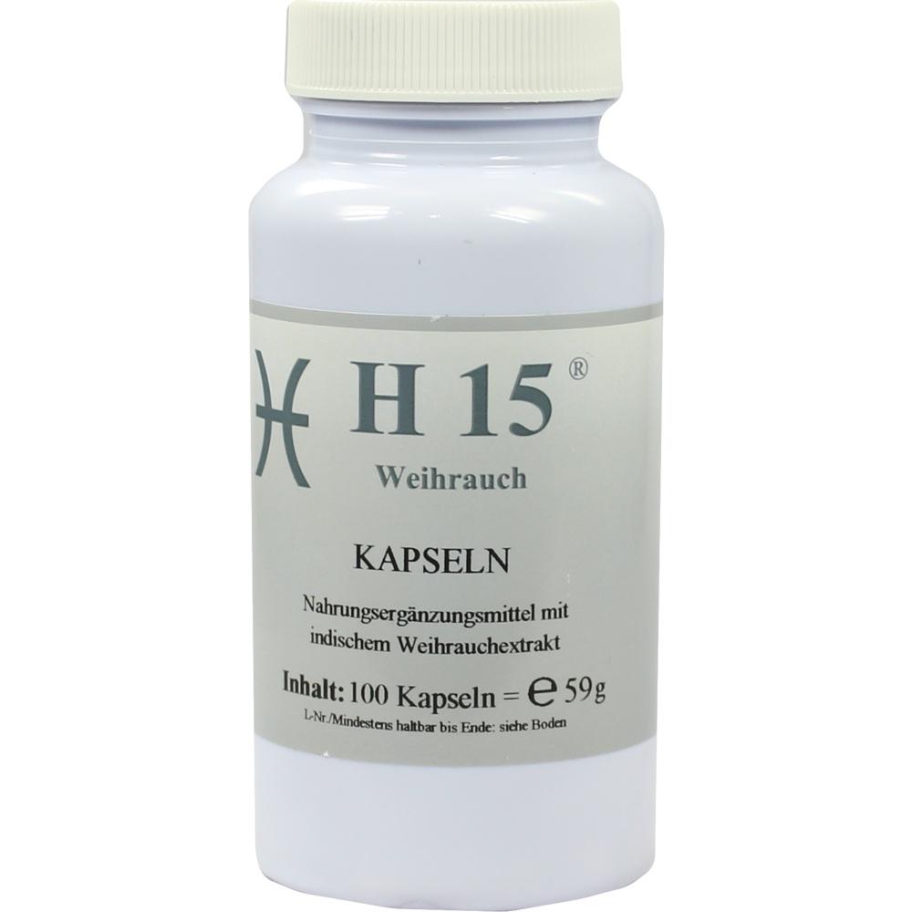H 15 Weihrauchkapseln 350 mg 100 St Kapseln