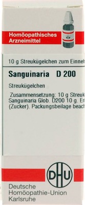 SANGUINARIA D 200 Globuli 10 g Globuli