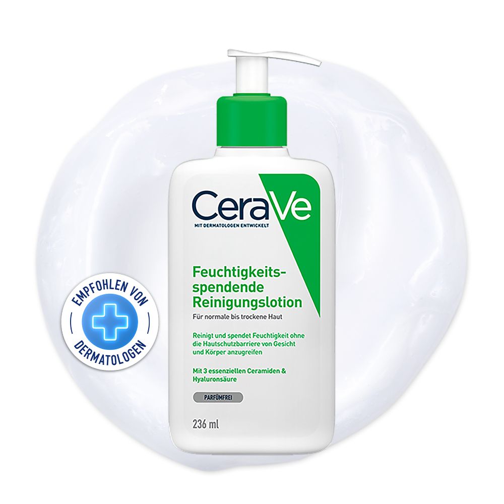 CeraVe Feuchtigkeitsspendende Reinigungslotion 236 ml Lotion