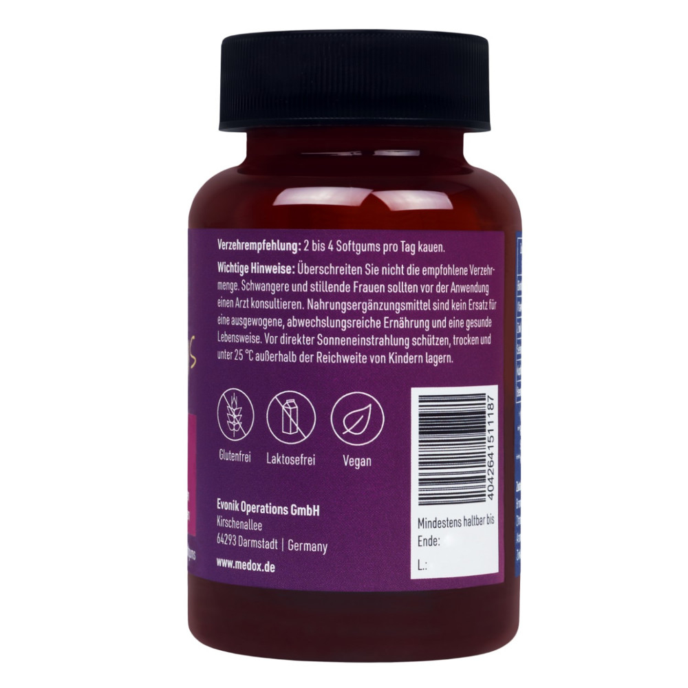 Medox Berrylicious Beauty Softgums 60 St