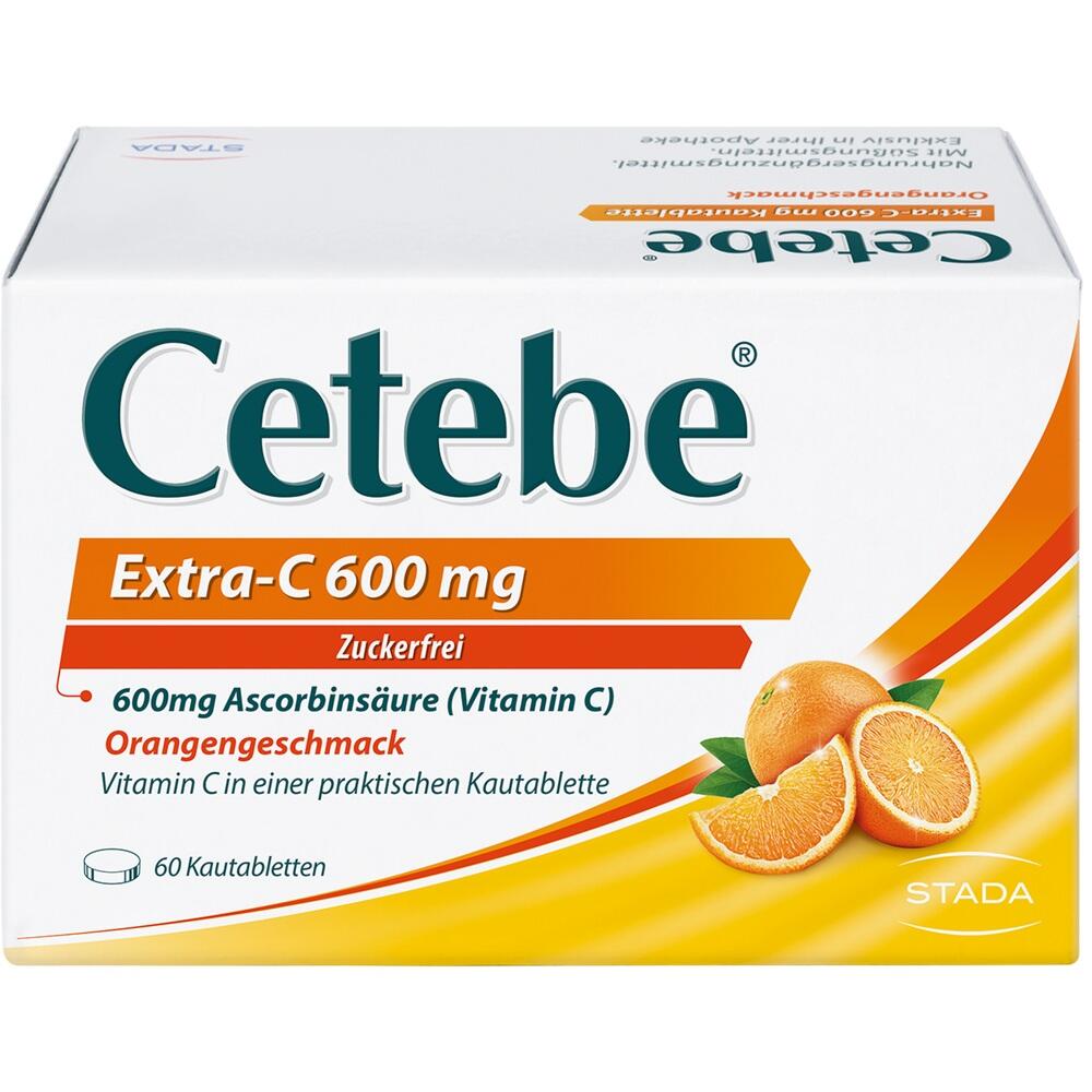 Cetebe Extra-C 600 mg 60 St Kautabletten