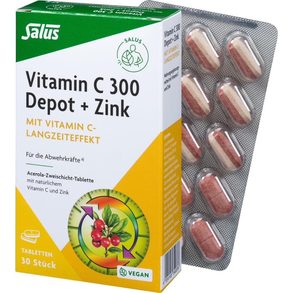 Salus Vitamin C 300 Depot + Zink 30 St Tabletten