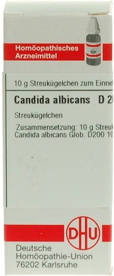 CANDIDA albicans D 200 Globuli 10 g Globuli
