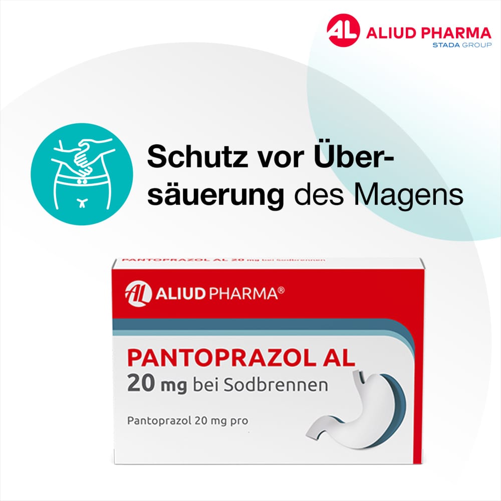 Pantoprazol AL 20 mg bei Sodbrennen