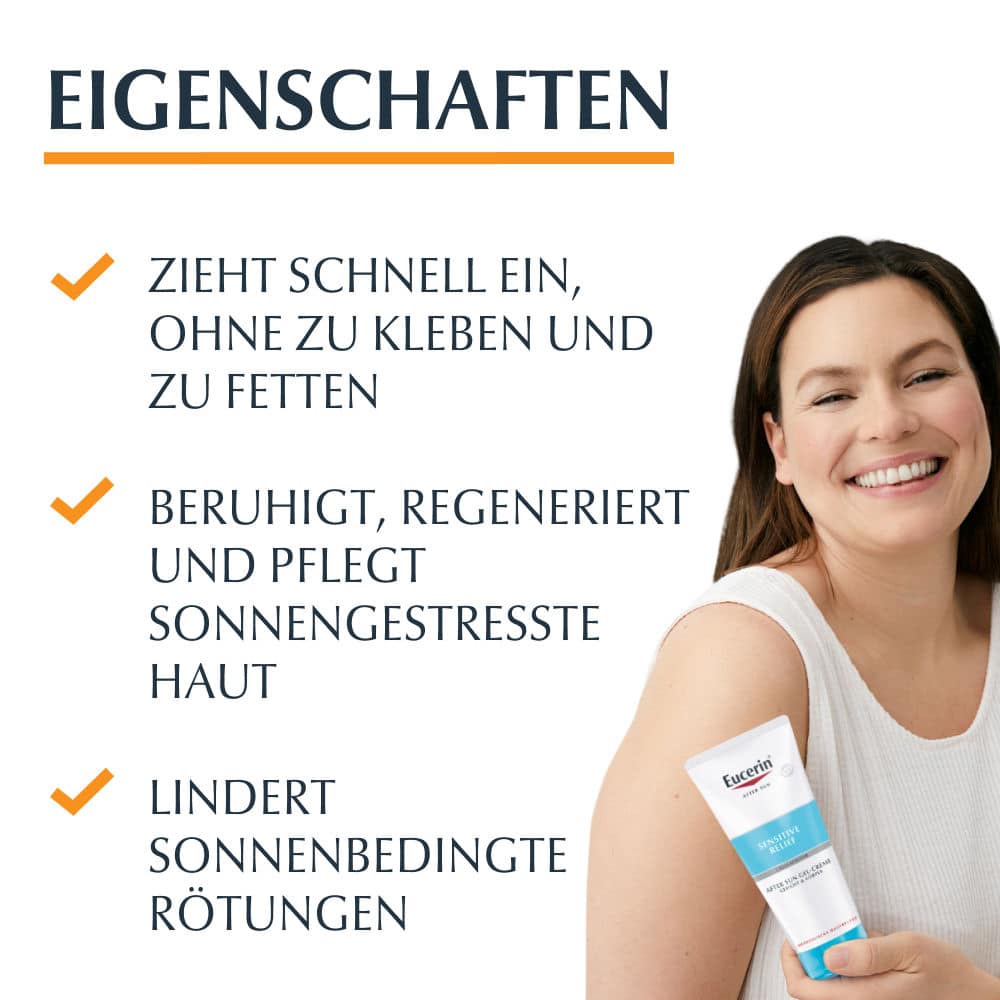 Eucerin AFTER SUN SENSITIVE RELIEF GEL CREME 200 ml Creme