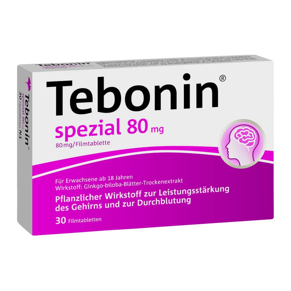 Tebonin spezial 80mg 30 St Filmtabletten