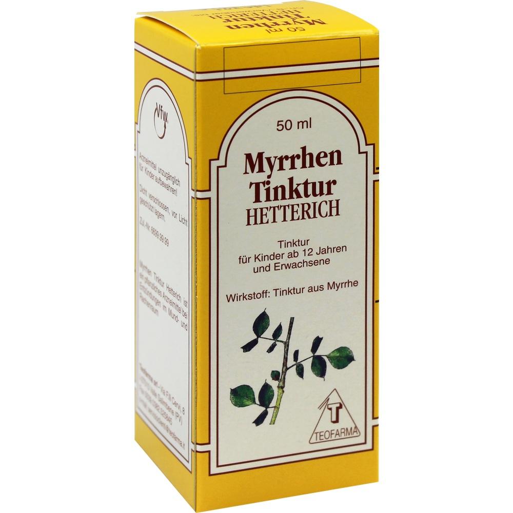 Myrrhentinktur Hetterich 50 ml Tinktur