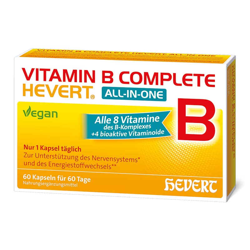 VITAMIN B COMPLETE HEVERT ALL-IN-ONE 60 St Kapseln