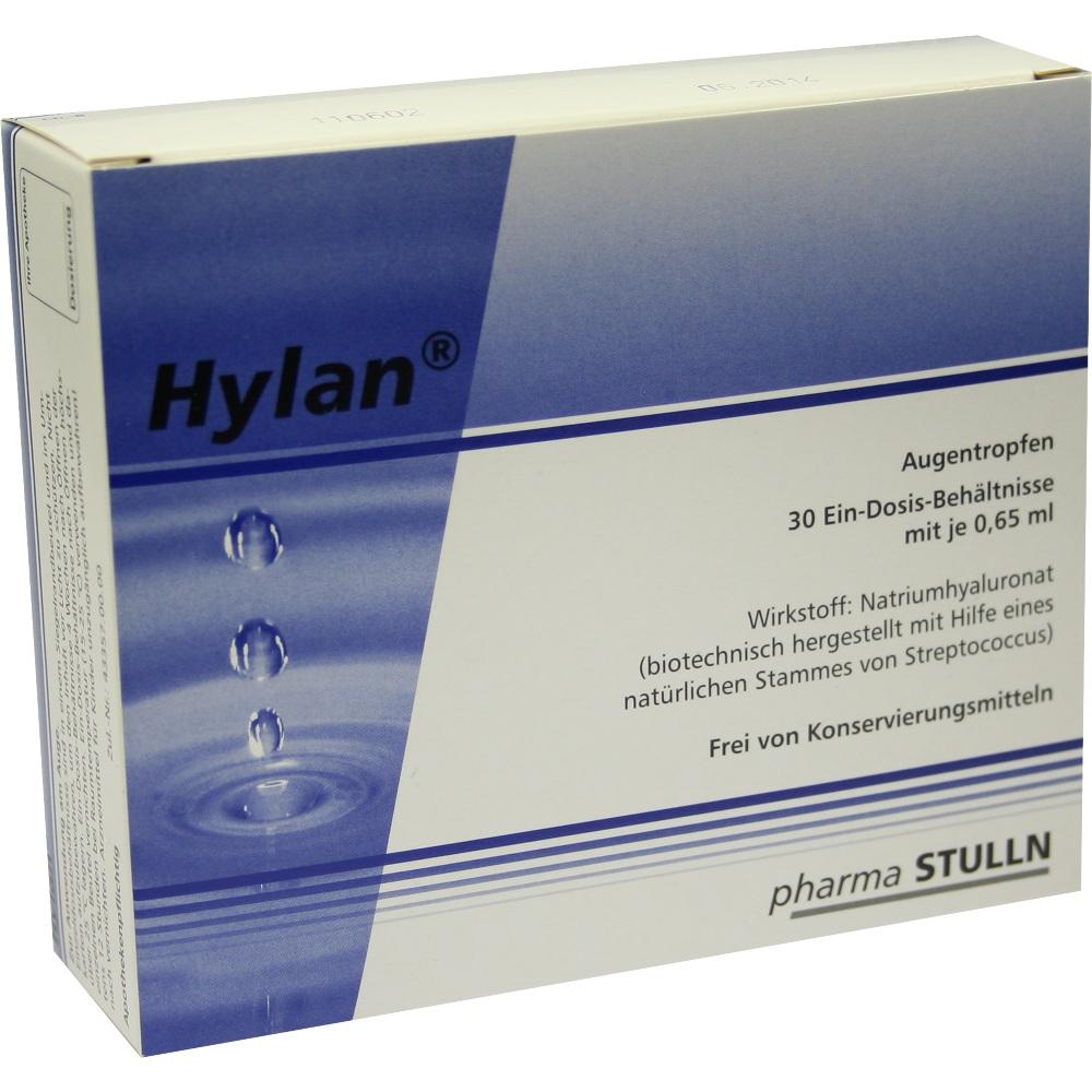 Hylan 0,015% Augentropfen 30 St Augentropfen