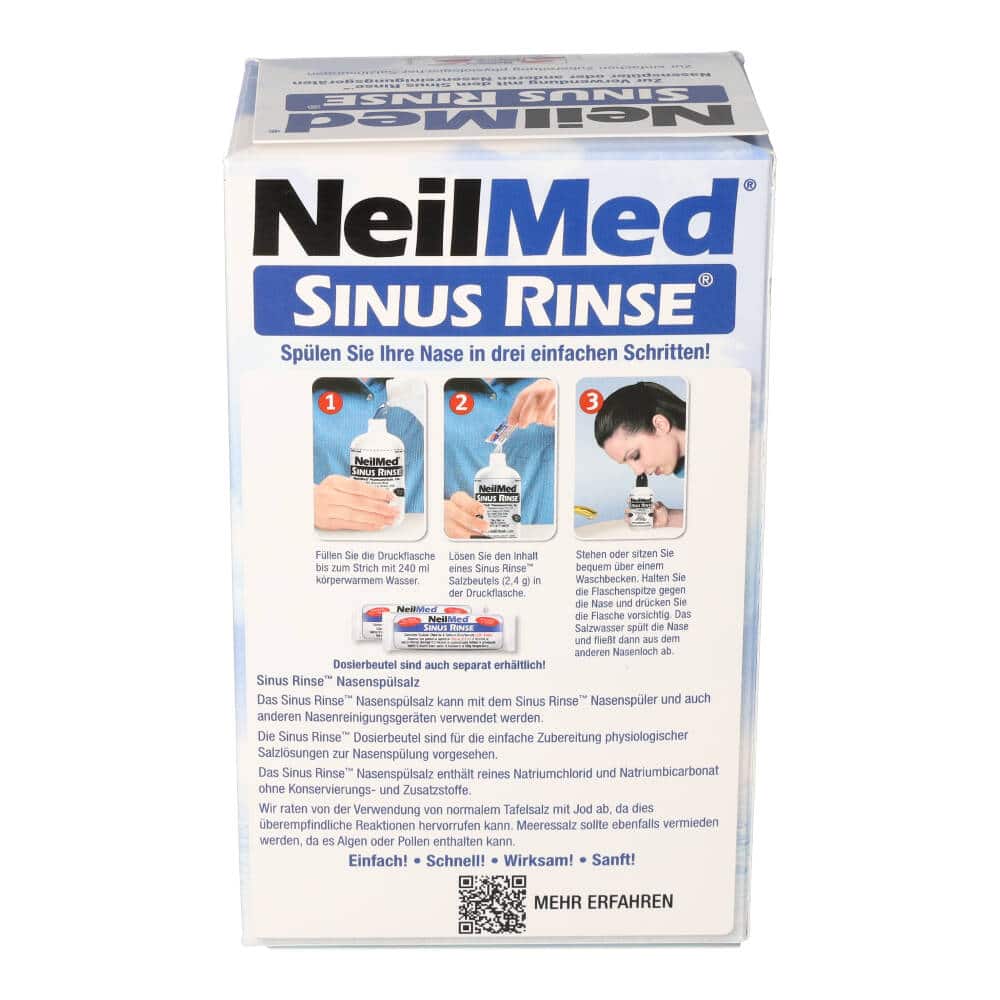 NeilMed Sinus Rinse Nachfüllpack mit 60 Salzbeuteln 60X2.4 g Salz