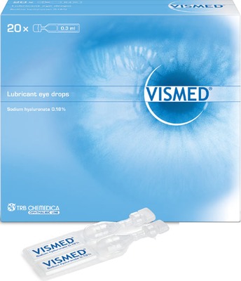 VISMED Einmaldosen 20X0.3 ml Einzeldosispipetten