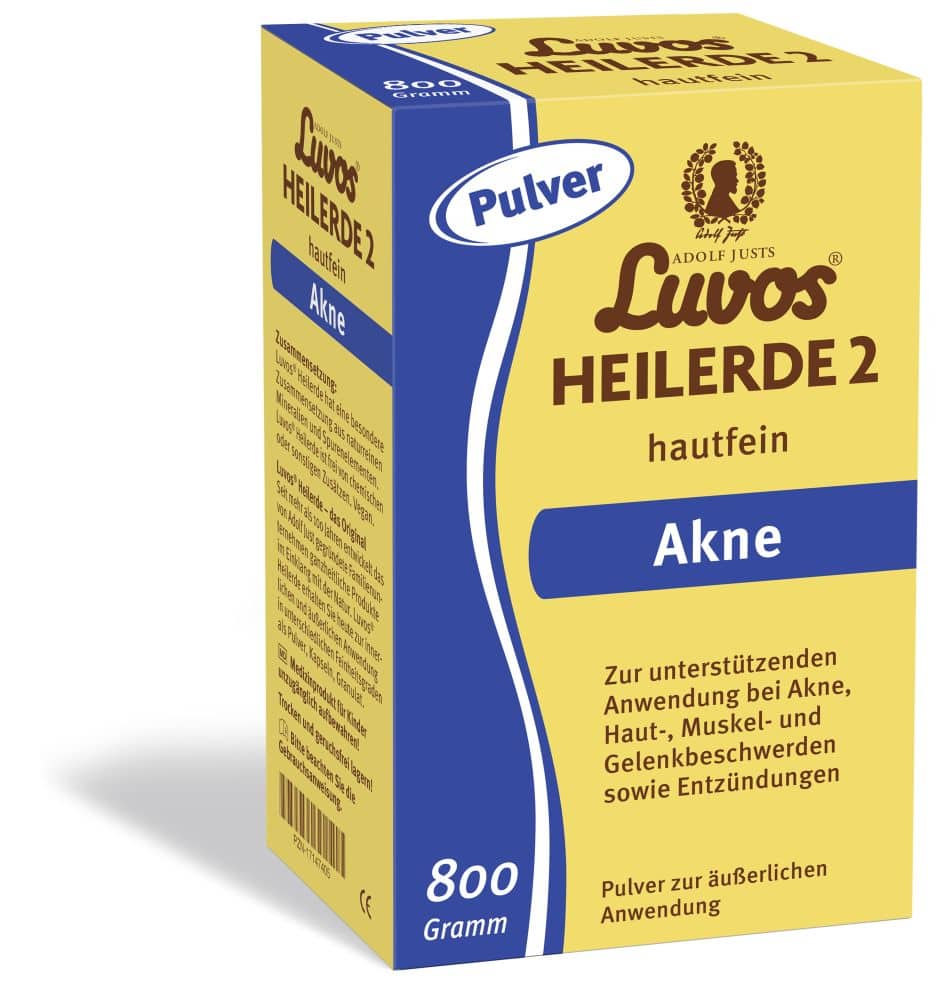 Luvos HEILERDE 2 hautfein 800 g Pulver