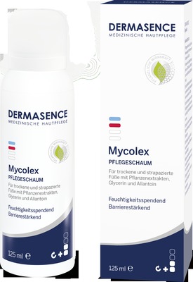 DERMASENCE Mycolex Pflegeschaum 125 ml Schaum