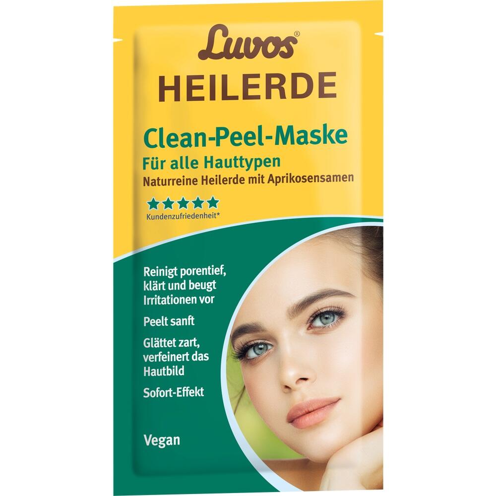 Luvos HEILERDE Clean-Peel-Maske 2X7.5 ml Gesichtsmaske